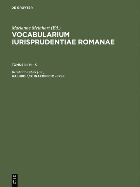 Bernhard Kubler - inaedificio - ipse, E-bok