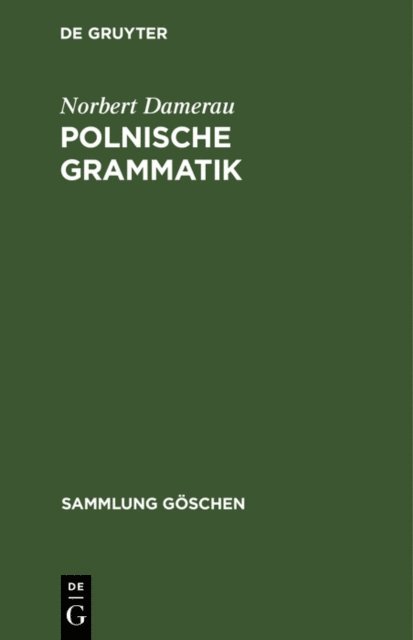 Norbert Damerau - Polnische Grammatik, E-bok