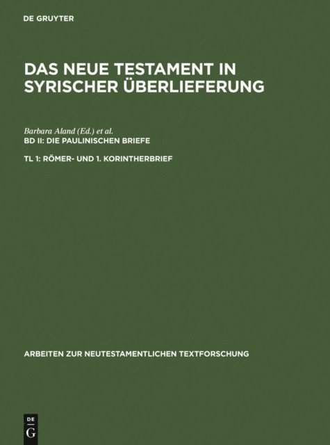 Andreas Juckel, Barbara Aland - Römer- und 1. Korintherbrief, E-bok