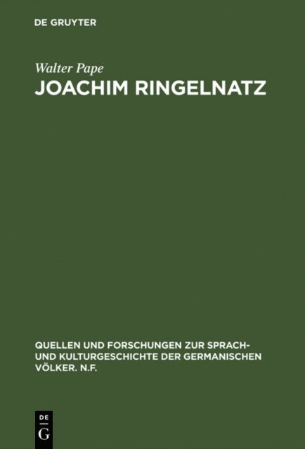 Walter Pape - Joachim Ringelnatz, E-bok