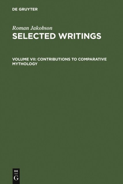 Stephen Rudy - Contributions to Comparative Mythology, E-bok