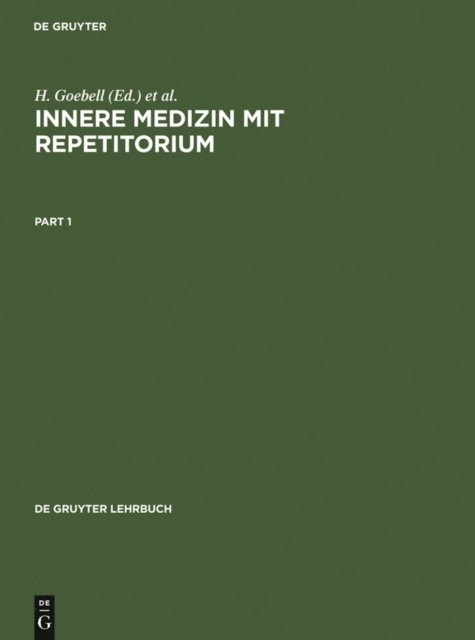 J. Wagner, H. Goebell - Innere Medizin mit Repetitorium, E-bok