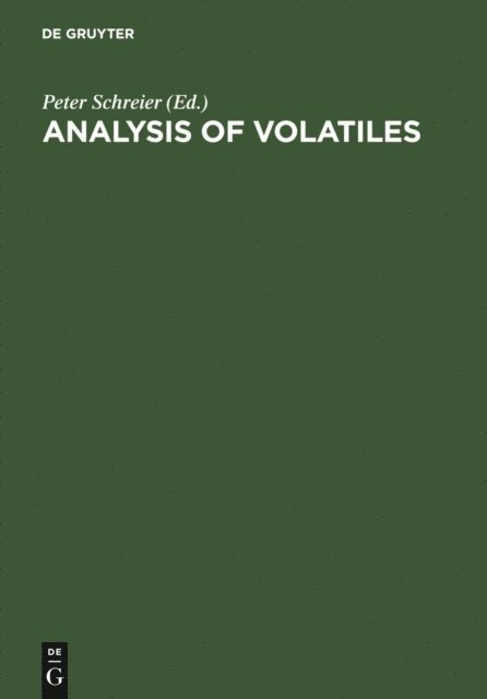 Peter Schreier - Analysis of Volatiles, E-bok