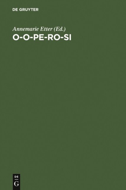 Annemarie Etter - o-o-pe-ro-si, E-bok