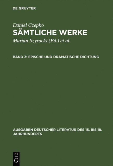 Ulrich Seelbach - Epische und dramatische Dichtung, E-bok