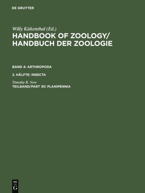 Timothy R. New - Planipennia, E-bok
