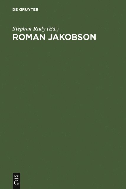 Stephen Rudy - Roman Jakobson, E-bok