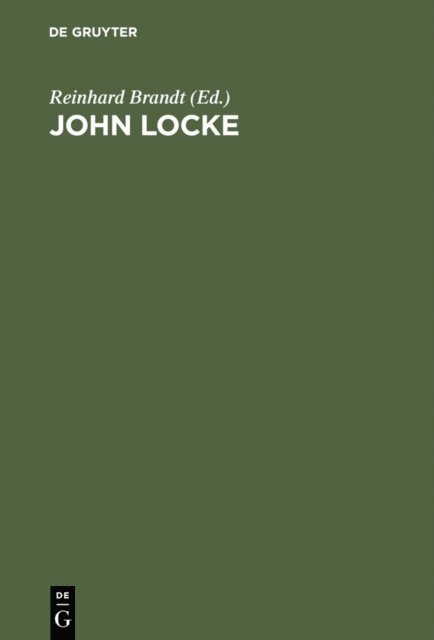 Reinhard Brandt - John Locke, E-bok