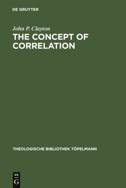 John P. Clayton - Concept of Correlation, E-bok
