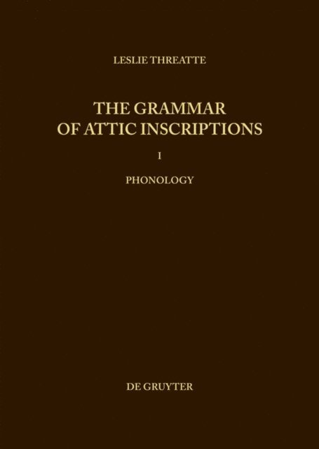 Leslie Threatte - Phonology, E-bok