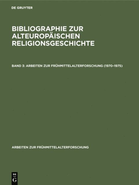 Wilfried Fluchter - 1970–1975, E-bok