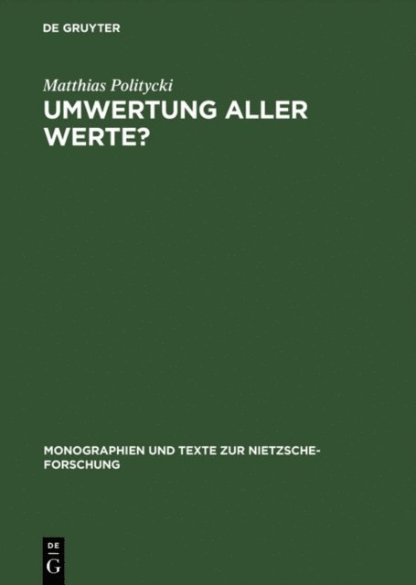 Matthias Politycki - Umwertung aller Werte?, E-bok