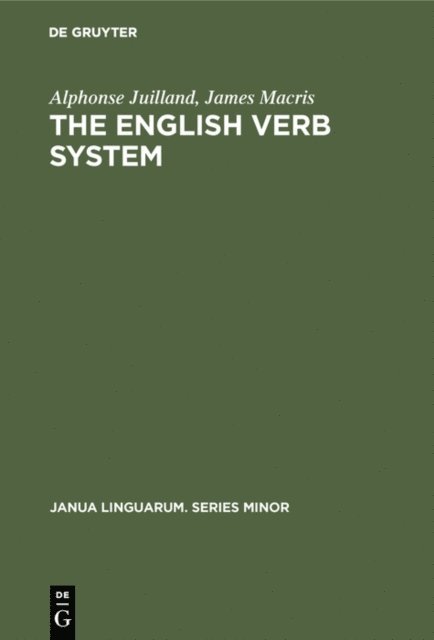 James Macris, Alphonse Juilland - English Verb System, E-bok