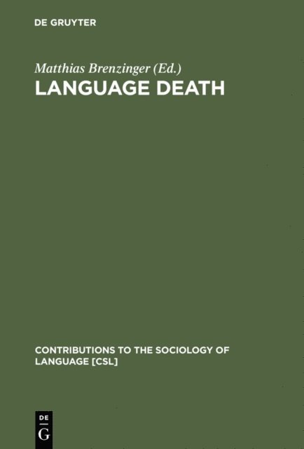Matthias Brenzinger - Language Death, E-bok
