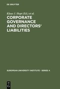 Corporate Governance and Directors'' Liabilities