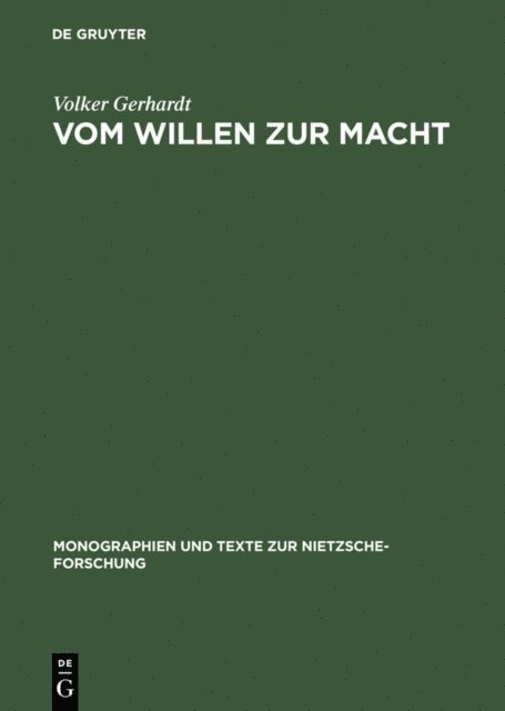 Volker Gerhardt - Vom Willen zur Macht, E-bok