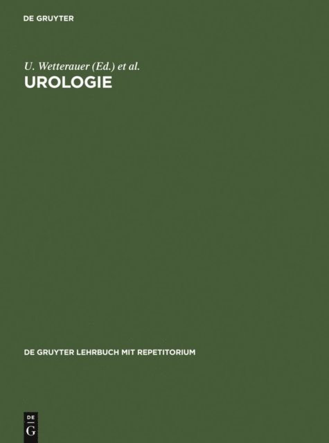 H. Sommerkamp, Georg Rutishauser, Ulrich Wetterauer - Urologie, E-bok