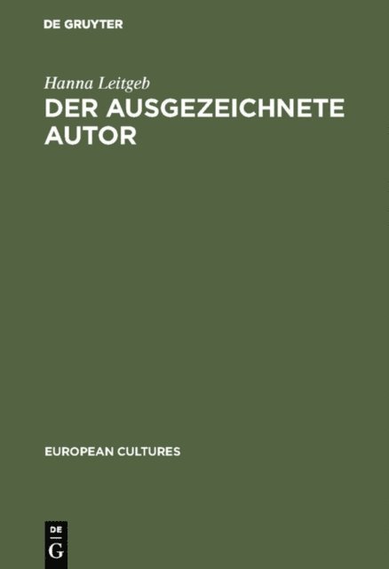Hanna Leitgeb - Der ausgezeichnete Autor, E-bok