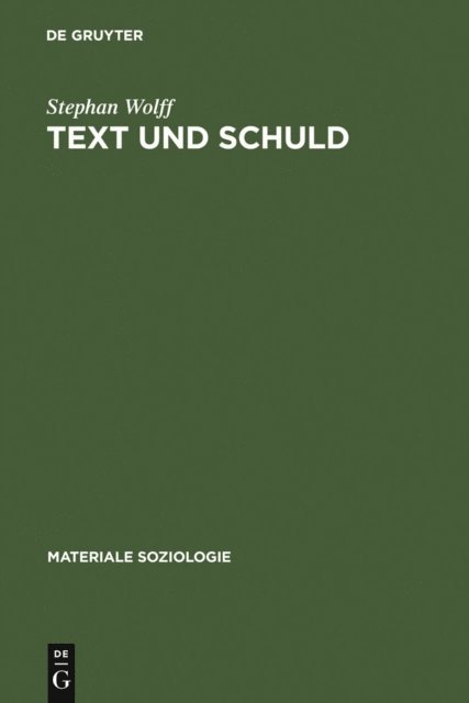 Stephan Wolff - Text und Schuld, E-bok