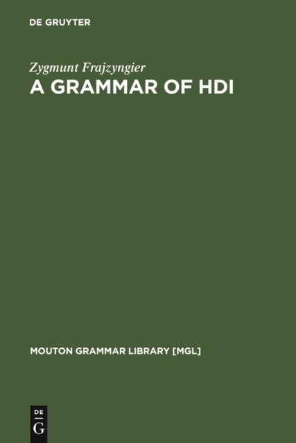 Zygmunt Frajzyngier - Grammar of Hdi, E-bok