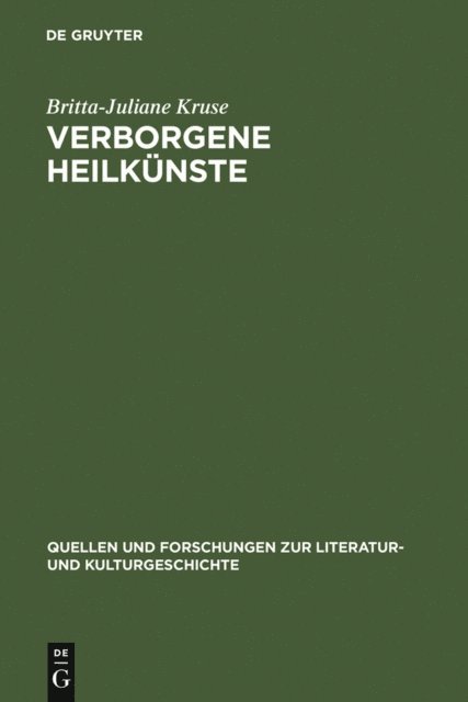 Britta-Juliane Kruse - Verborgene Heilkünste, E-bok
