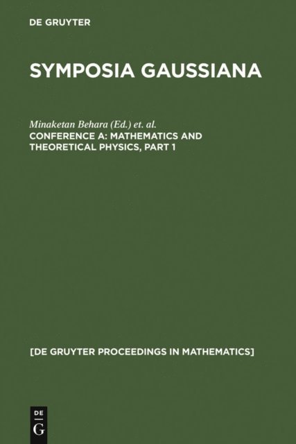 Rubens G. Lintz, Rudolf Fritsch, Minaketan Behara - Mathematics and Theoretical Physics, E-bok