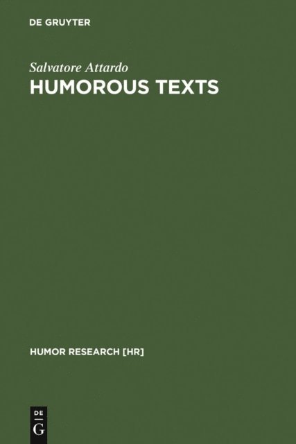 Salvatore Attardo - Humorous Texts, E-bok