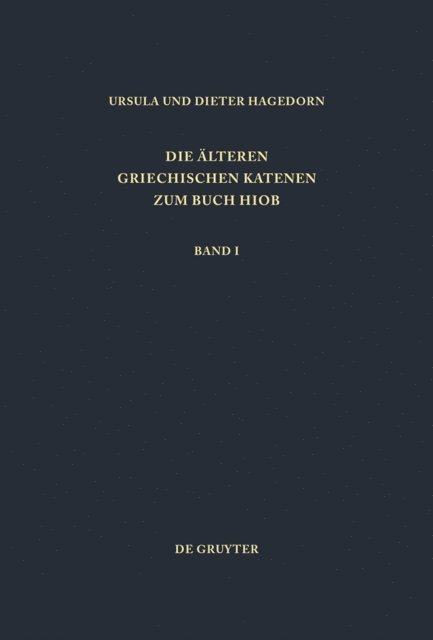 Dieter Hagedorn, Ursula Hagedorn - Einleitung, Prologe und Epiloge, Fragmente zu Hiob 1,1 - 8,22, E-bok