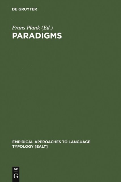 Frans Plank - Paradigms, E-bok