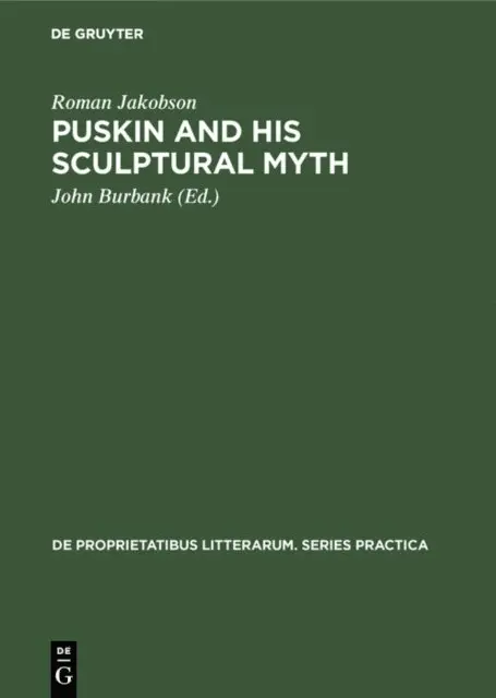 Roman Jakobson, John Burbank - Puskin and his Sculptural Myth, E-bok. Tillgänglighet: Lägg i varukorg