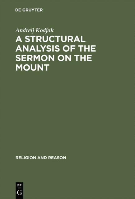 Andreij Kodjak - Structural Analysis of the Sermon on the Mount, E-bok