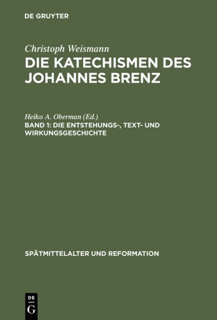 Christoph Weismann - Die Entstehungs-, Text- und Wirkungsgeschichte, E-bok