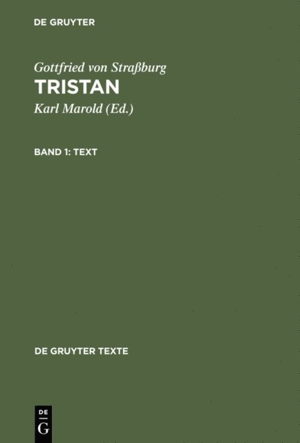 Karl Marold - [Text und Übersetzung], E-bok