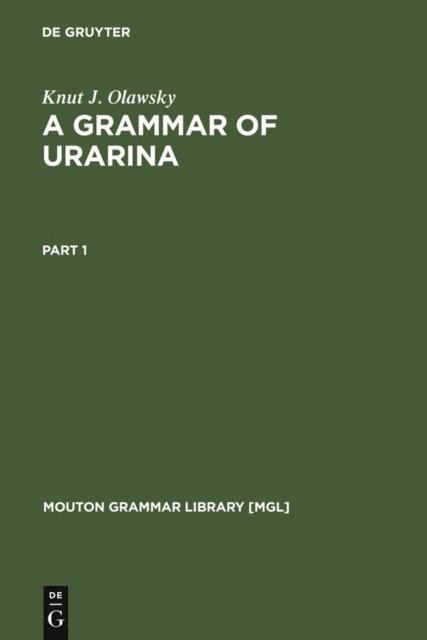 Knut J. Olawsky - Grammar of Urarina, E-bok