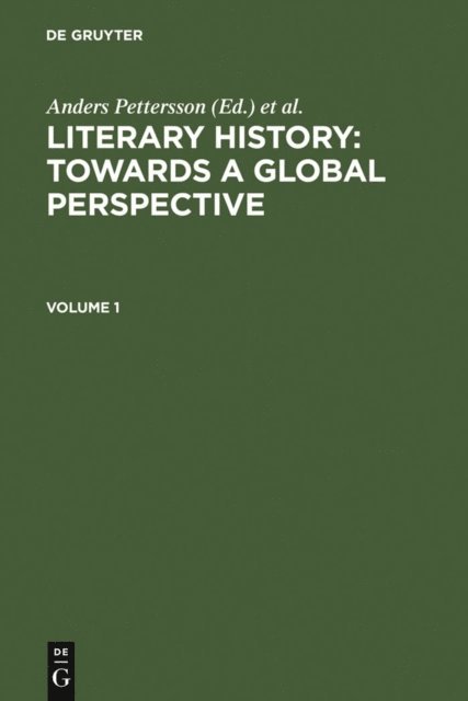 Stefan Helgesson, Margareta Petersson, Gunilla Lindberg-Wada, Anders Pettersson - Literary History: Towards a Global Perspective, E-bok