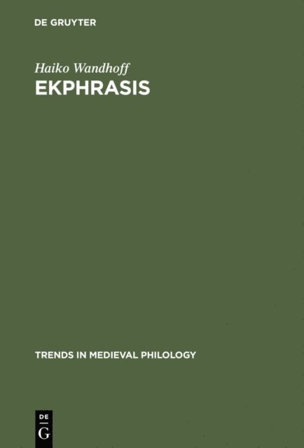 Haiko Wandhoff - Ekphrasis, E-bok