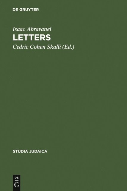 Isaac Abravanel, Cedric Cohen Skalli - Letters, E-bok