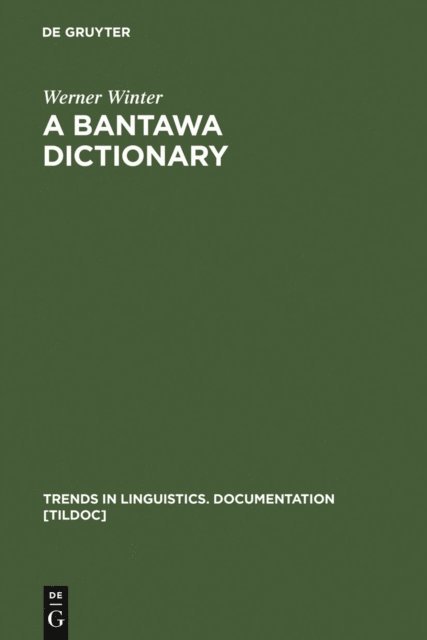 Werner Winter - Bantawa Dictionary, E-bok