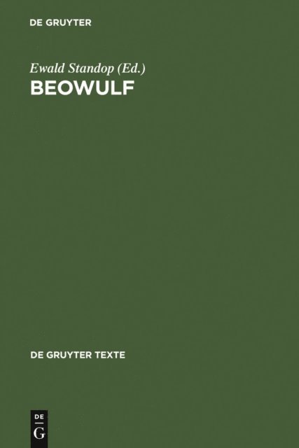 Ewald Standop - Beowulf, E-bok