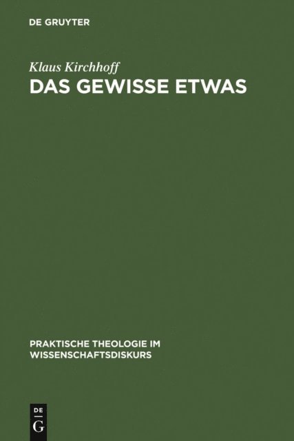 Klaus Kirchhoff - Das gewisse Etwas, E-bok. Tillgänglighet: Lägg i varukorg