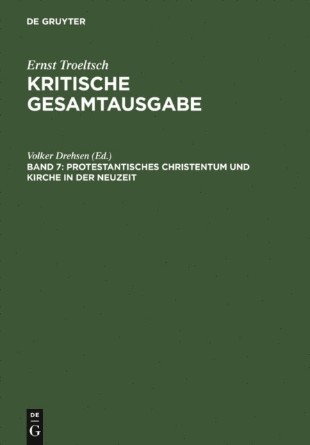Volker Drehsen - Protestantisches Christentum und Kirche in der Neuzeit, E-bok