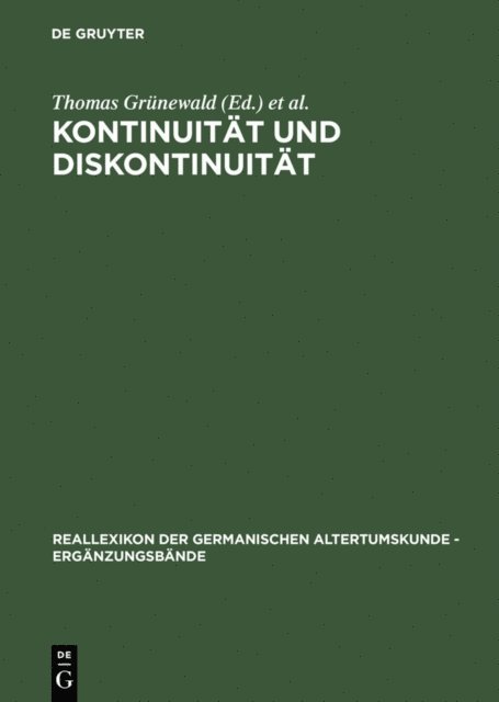 Sandra Seibel, Thomas Grunewald - Kontinuität und Diskontinuität, E-bok