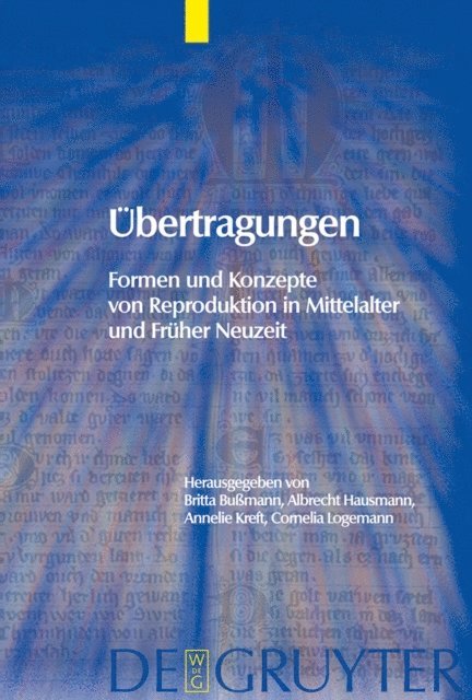 Cornelia Logemann, Annelie Kreft, Albrecht Hausmann, Britta Bumann - Übertragungen, E-bok