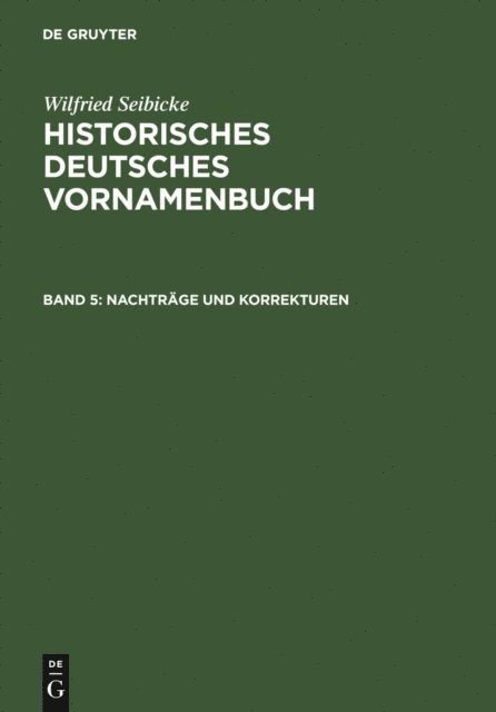 Wilfried Seibicke - Nachträge und Korrekturen, E-bok