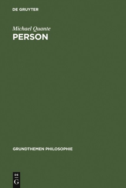 Michael Quante - Person, E-bok