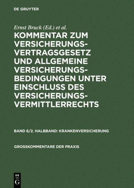 Paul Wriede - Krankenversicherung, E-bok