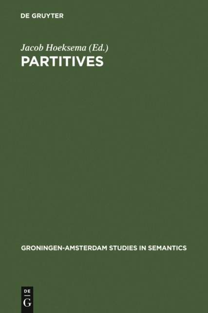 Jacob Hoeksema - Partitives, E-bok