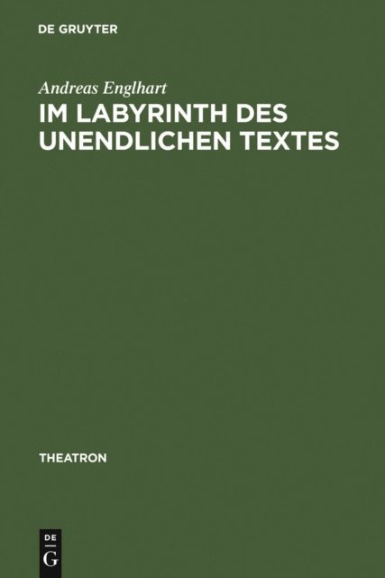Andreas Englhart - Im Labyrinth des unendlichen Textes, E-bok