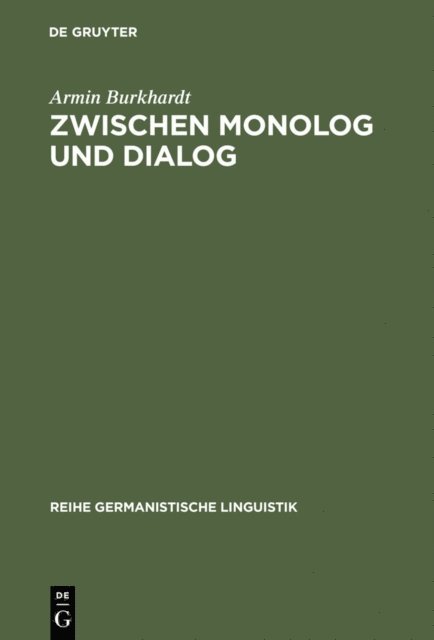 Armin Burkhardt - Zwischen Monolog und Dialog, E-bok