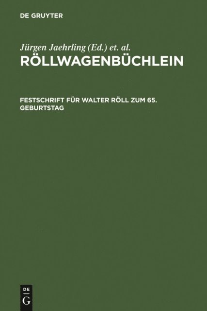 Erika Timm, Uwe Meves, Jurgen Jaehrling - Röllwagenbüchlein, E-bok